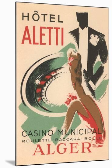 Hotel Aletti, Algerian Casino-null-Mounted Art Print