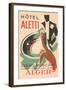 Hotel Aletti, Algerian Casino-null-Framed Art Print