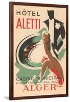 Hotel Aletti, Algerian Casino-null-Framed Art Print