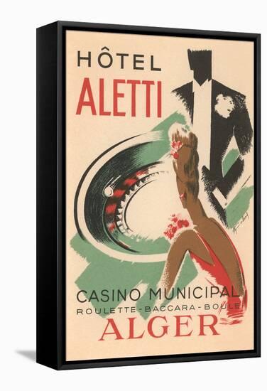 Hotel Aletti, Algerian Casino-null-Framed Stretched Canvas