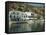 Hotel and Harbour, Loutro, Sfakia, Crete, Greek Islands, Greece, Europe-O'callaghan Jane-Framed Stretched Canvas