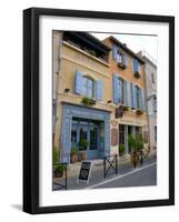 Hotel and Restaurant, Arles, Provence, France-Lisa S. Engelbrecht-Framed Photographic Print