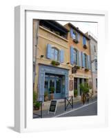 Hotel and Restaurant, Arles, Provence, France-Lisa S. Engelbrecht-Framed Photographic Print