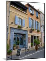 Hotel and Restaurant, Arles, Provence, France-Lisa S. Engelbrecht-Mounted Photographic Print