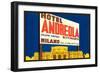 Hotel Andreola, Milan-null-Framed Premium Giclee Print