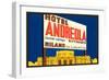 Hotel Andreola, Milan-null-Framed Premium Giclee Print