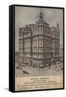 Hotel Ansonia, Broadway, New York City, USA-null-Framed Stretched Canvas