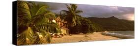 Hotel Apartments on Beau Vallon Beach, Mahe Island, Seychelles-null-Stretched Canvas