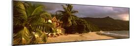 Hotel Apartments on Beau Vallon Beach, Mahe Island, Seychelles-null-Mounted Photographic Print