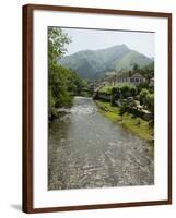 Hotel Arce on the River Nive, Basque Country, Aquitaine, France-R H Productions-Framed Photographic Print