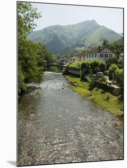 Hotel Arce on the River Nive, Basque Country, Aquitaine, France-R H Productions-Mounted Photographic Print