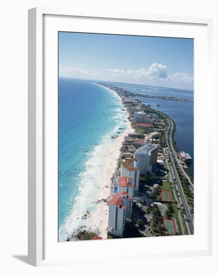 Hotel Area, Cancun, Yucatan, Mexico, North America-Robert Harding-Framed Photographic Print