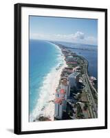 Hotel Area, Cancun, Yucatan, Mexico, North America-Robert Harding-Framed Photographic Print