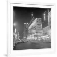 Hotel Astor and Theater in times Square-null-Framed Photographic Print