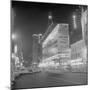 Hotel Astor and Theater in times Square-null-Mounted Photographic Print