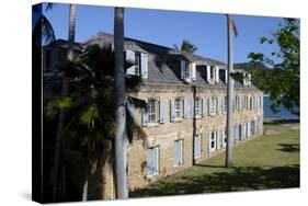 Hotel at Nelsons Dockyard, Antigua, Leeward Islands, West Indies, Caribbean, Central America-Robert-Stretched Canvas
