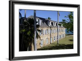 Hotel at Nelsons Dockyard, Antigua, Leeward Islands, West Indies, Caribbean, Central America-Robert-Framed Photographic Print