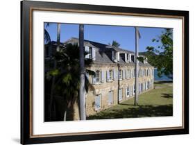 Hotel at Nelsons Dockyard, Antigua, Leeward Islands, West Indies, Caribbean, Central America-Robert-Framed Photographic Print