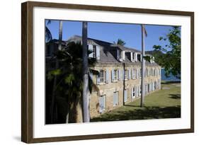 Hotel at Nelsons Dockyard, Antigua, Leeward Islands, West Indies, Caribbean, Central America-Robert-Framed Photographic Print