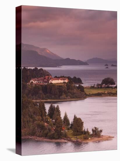 Hotel at the Lakeside, Llao Llao Hotel, Lake Nahuel Huapi, San Carlos De Bariloche-null-Stretched Canvas