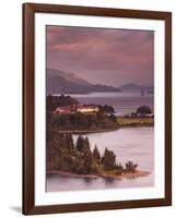 Hotel at the Lakeside, Llao Llao Hotel, Lake Nahuel Huapi, San Carlos De Bariloche-null-Framed Photographic Print