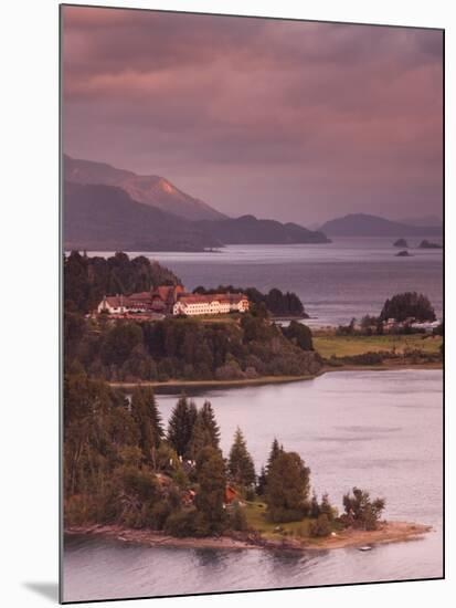 Hotel at the Lakeside, Llao Llao Hotel, Lake Nahuel Huapi, San Carlos De Bariloche-null-Mounted Photographic Print