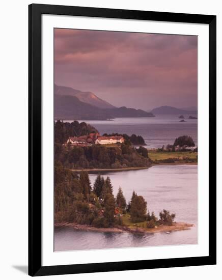 Hotel at the Lakeside, Llao Llao Hotel, Lake Nahuel Huapi, San Carlos De Bariloche-null-Framed Photographic Print