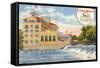 Hotel Baker, St. Charles-null-Framed Stretched Canvas