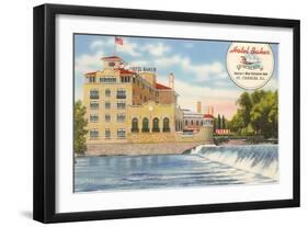 Hotel Baker, St. Charles-null-Framed Premium Giclee Print