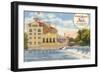 Hotel Baker, St. Charles-null-Framed Art Print