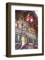 Hotel Baren, Gsteig, Berner Oberland, Switzerland-Jon Arnold-Framed Photographic Print