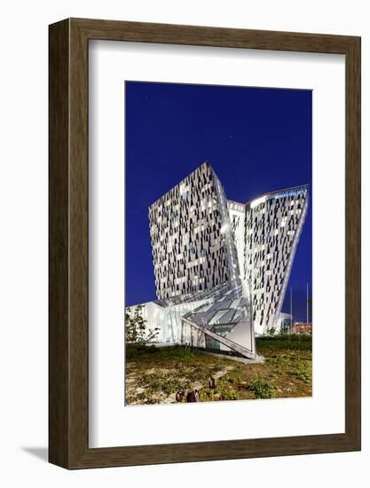 Hotel 'Bella Sky' in the Evening, Amager Peninsula, …restad, Copenhagen, Denmark, Scandinavia-Axel Schmies-Framed Photographic Print