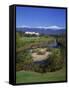 Hotel Below Mount Washington, White Mountains National Forest, New Hampshire, New England, USA-Rainford Roy-Framed Stretched Canvas