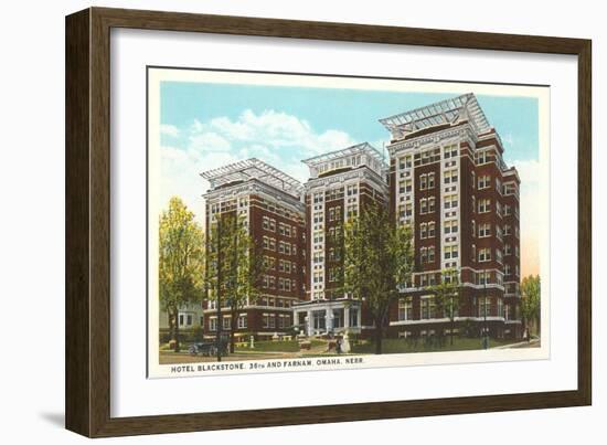 Hotel Blackstone, Omaha, Nebraska-null-Framed Art Print