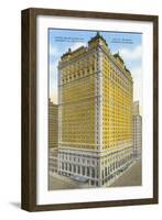 Hotel Book-Cadillac, Detroit, Michigan-null-Framed Art Print