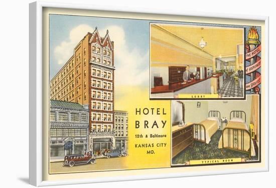 Hotel Bray, Kansas City, Missouri-null-Framed Art Print