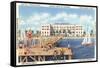 Hotel Breakers, Corpus Christi, Texas-null-Framed Stretched Canvas