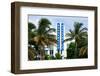 Hotel Breakwater Sign - South Beach Miami - Florida-Philippe Hugonnard-Framed Photographic Print
