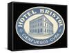 Hotel Bristol Cienfuegos Cuba-null-Framed Stretched Canvas