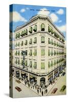 Hotel Bristol, Havana, Cuba-Curt Teich & Company-Stretched Canvas