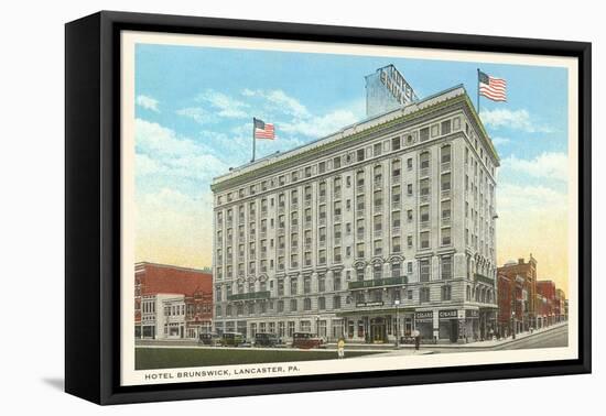 Hotel Brunswick, Lancaster, Pennsylvania-null-Framed Stretched Canvas