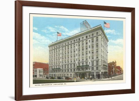 Hotel Brunswick, Lancaster, Pennsylvania-null-Framed Art Print