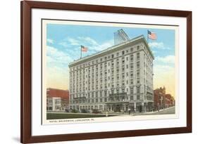 Hotel Brunswick, Lancaster, Pennsylvania-null-Framed Art Print