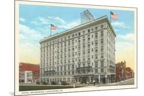 Hotel Brunswick, Lancaster, Pennsylvania-null-Mounted Art Print