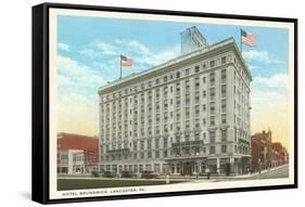 Hotel Brunswick, Lancaster, Pennsylvania-null-Framed Stretched Canvas