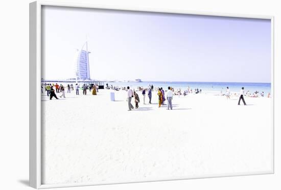 Hotel Burj-Al-Arab, Dubai-Fran?oise Gaujour-Framed Photographic Print