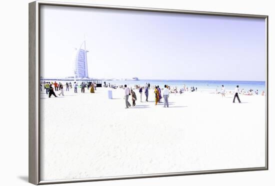 Hotel Burj-Al-Arab, Dubai-Fran?oise Gaujour-Framed Photographic Print