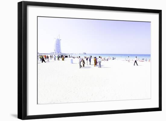 Hotel Burj-Al-Arab, Dubai-Fran?oise Gaujour-Framed Photographic Print