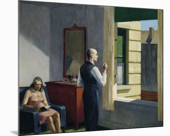 Hotel by a Railroad, 1952-Edward Hopper-Mounted Giclee Print