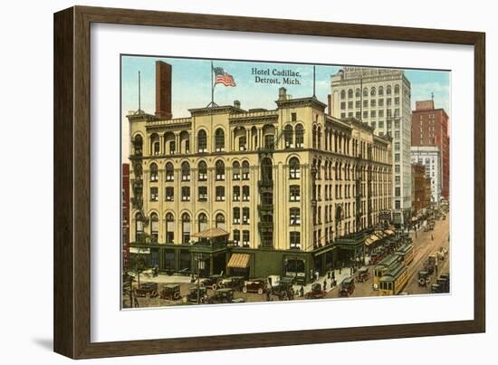 Hotel Cadillac, Detroit, Michigan-null-Framed Art Print